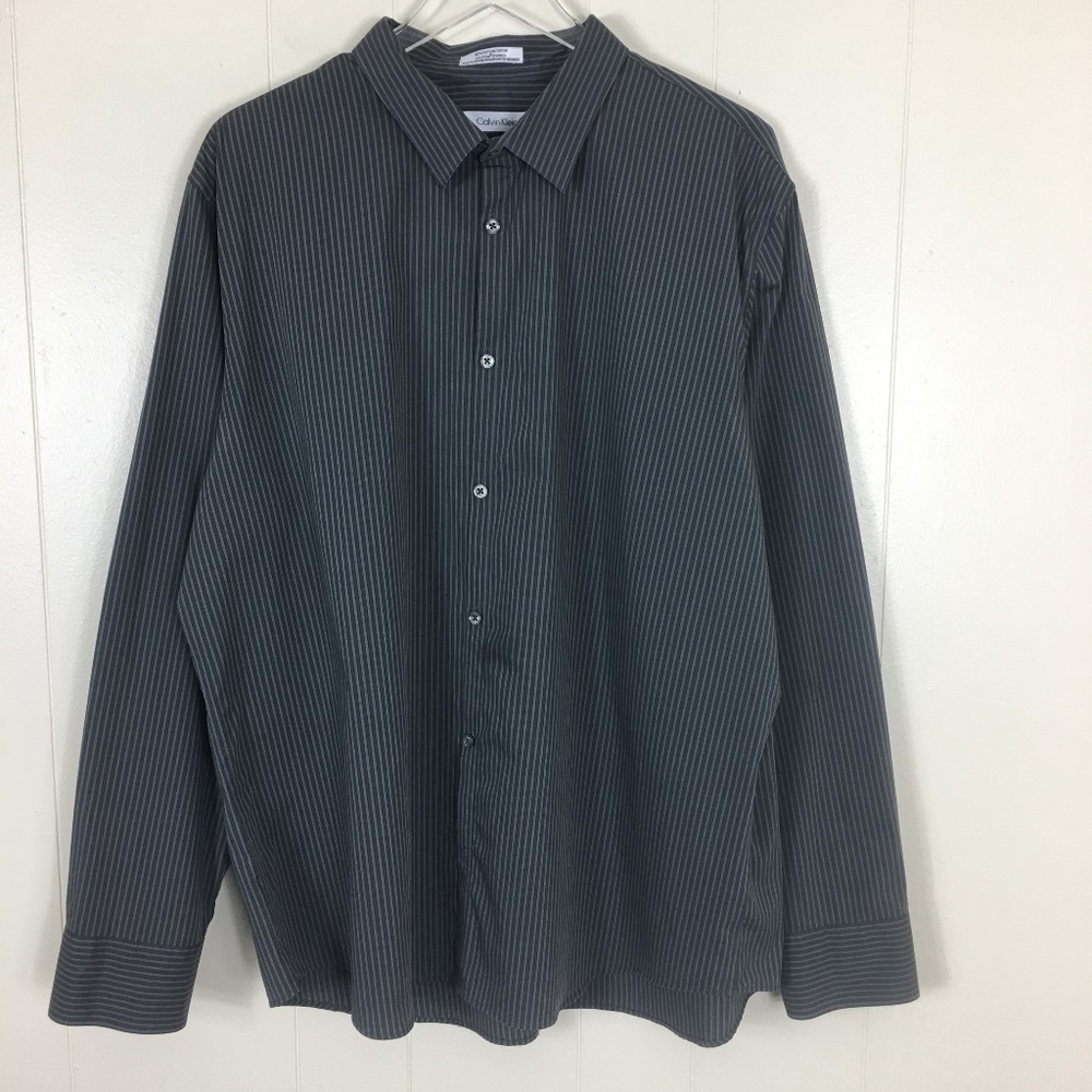Calvin Klein Non Iron Men's Dress Shirt Size XXL